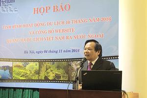 Năm 2016: Việt Nam có thể đón 9,7 triệu lượt khách quốc tế 