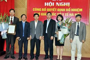 Hà Nội: Có 2 tân Phó Giám đốc Sở Y tế
