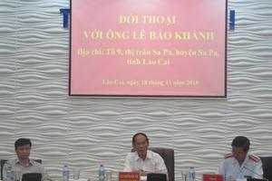 UBND tỉnh Lào Cai đối thoại với công dân