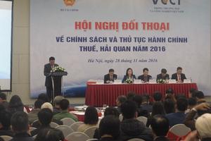 “Nóng” đối thoại: Thuế, hải quan và doanh nghiệp