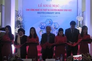 Trên 350 sản phẩm công nghệ và thiết bị sinh học tham gia Biotechmart 2016