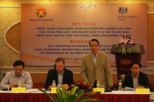 Hội thảo về thực trạng PCTN trong hoạt động kinh doanh