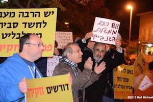 Cảnh sát Israel bắt giữ người biểu tình phản đối tham nhũng