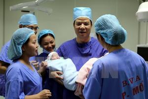 Thái Nguyên đón em bé đầu tiên chào đời bằng thụ tinh ống nghiệm
