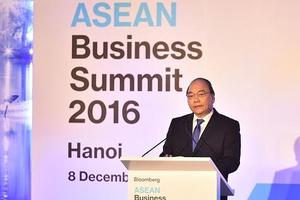 Thủ tướng Nguyễn Xuân Phúc dự  Hội nghị Thượng đỉnh kinh doanh ASEAN 2016