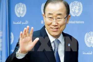 Tổng thư ký Ban Ki-moon chào từ biệt nhân viên Liên hợp quốc