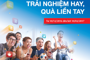 Nhận tiền ngay khi kích hoạt, thanh toán hóa đơn qua VietinBank iPay