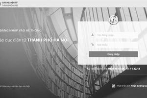 Thâu đêm nhập dữ liệu sổ điểm điện tử