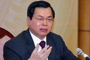 Ông Vũ Huy Hoàng chính thức bị phê phán trước toàn dân
