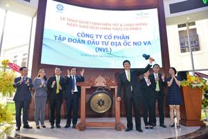 Tập đoàn Novaland chính thức niêm yết trên HOSE