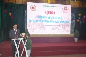 Quảng Nam: Nhiều sự kiện chính trị, văn hóa trong năm 2017