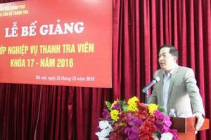  Bế giảng lớp thanh tra viên K17