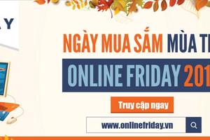 Ngày hội mua sắm Online Friday chính thức từ 0h ngày 2/12