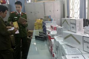 Triệt phá kho hàng chứa hơn 6.000 bao thuốc lá lậu 