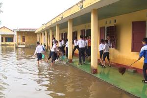 7 tỉnh vùng lũ được điều chỉnh lịch thi học kỳ