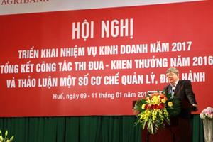 Agribank tổ chức Hội nghị triển khai nhiệm vụ kinh doanh năm 2017