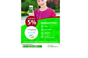 Nạp tiền điện thoại nhận ngay ưu đãi qua ứng dụng Agribank M-Plus