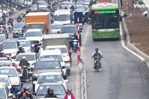Xử lý nghiêm hành vi cản trở hoạt động xe buýt nhanh