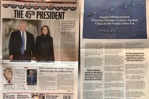 Chính quyền Trump sẽ "mạnh tay" hơn với Trung Quốc tại Biển Đông