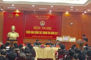 Thanh tra tỉnh Vĩnh Phúc triển khai công tác năm 2017