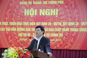 Quán triệt, triển khai thực hiện các quy định thi hành Điều lệ Đảng