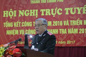 Ngành Thanh tra: 2017 tăng cường thanh tra trách nhiệm