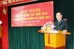 Thái Bình: Tổng kết công tác thanh tra năm 2016