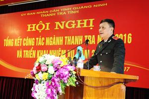 Quảng Ninh: Tổng kết công tác ngành Thanh tra năm 2016