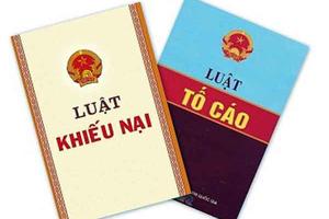 Nhiều kiến nghị góp phần hoàn thiện Luật Tố cáo, Luật Khiếu nại