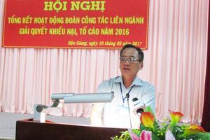 Giải quyết KN, TC thuộc thẩm quyền đạt gần 92%