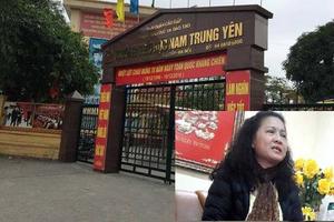 Vụ học sinh gãy chân ở sân trường: Hiệu trưởng, hiệu phó gian dối, che giấu
