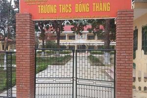 Hai hiệu trưởng bị kỷ luật vì cho học sinh nghỉ học sau Tết