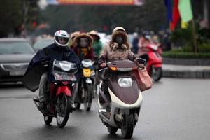 Không khí lạnh tăng cường gây mưa tại nhiều khu vực trên cả nước