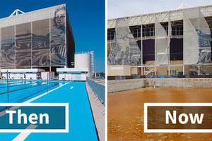 Sân vận động tại Rio thành phế tích chỉ 6 tháng sau Olympic 2016