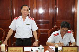 Phó Tổng Thanh tra làm việc với Ban Thường vụ Tỉnh ủy An Giang