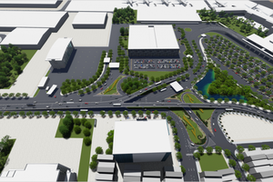 Khởi công hai cầu vượt giảm ùn tắc sân bay Tân Sơn Nhất