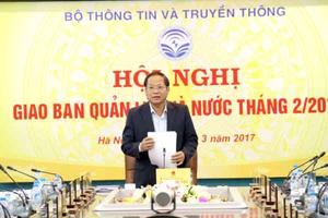 Rà soát, xử nghiêm vi phạm về báo chí, thông tin điện tử