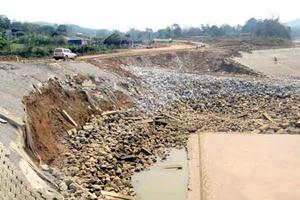 Dự án Hệ thống Thủy lợi Ngàn Trươi - Cẩm Trang (Hà Tĩnh): Chưa xong đã hỏng!