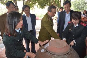 Niêm phong hơn 41.000 lít rượu không rõ nguồn gốc tại Hà Nội