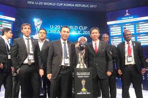 Việt Nam chung bảng với Pháp ở U20 World Cup