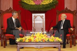 Singapore coi trọng thúc đẩy quan hệ Đối tác chiến lược với Việt Nam