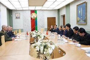 Bộ Công an hội đàm với Bộ Nội vụ và Ủy ban An ninh Quốc gia Belarus