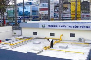Cần cơ chế đặc thù về dịch vụ xử lý nước thải y tế