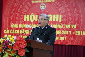 Khắc phục ngay tồn tại trong công tác CCHC, ứng dụng CNTT