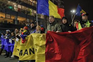 2.000 người Romania biểu tình chống tham nhũng