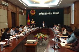 Hải Phòng: Các Ban ngành TP phối hợp đề xuất cách giải quyết