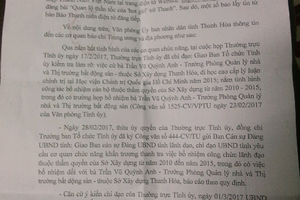 Thanh tra việc bổ nhiệm bà Trần Vũ Quỳnh Anh