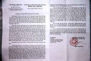 Đề nghị thanh tra việc cấp sổ đỏ số 387 tại quận 7