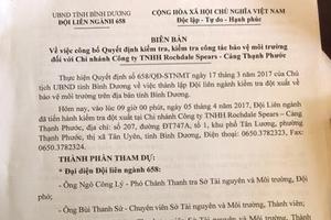 Công ty TNHH Rochdale Spears bị kiểm tra về môi trường