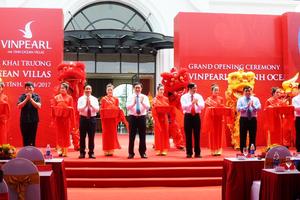 Khai trương khu nghỉ dưỡng 5 sao Vinpearl Hà Tĩnh Ocean Villas